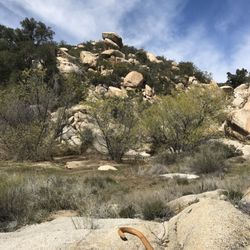 Indian Flats Campground - Short walk down to the stream