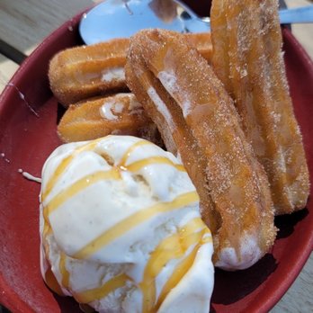 Mole Mexican Kitchen - Churros with vanilla ice cream - Mexican Near Me - Sedona, Arizona Mole Mexican Kitchen - Churros with vanilla ice cream - Mexican Near Me - Sedona, Arizona