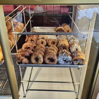 Rollo's Donut & Coffee Shop - Display case of old fashion and cake donuts - Donuts Near Me - San Jose, California Rollo's Donut & Coffee Shop - Display case of old fashion and cake donuts - Donuts Near Me - San Jose, California