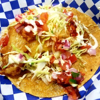 Mariscos El Barracuda - Baja fish tacos. They taste good but the tortilla can be a little greasy. - Empanadas Near Me - Winnetka , California