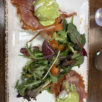 Madres Brunch - Eggs Benedict. But no hollandaise sauce:( - Breakfast & Brunch Near Me - Whittier, California Madres Brunch - Eggs Benedict. But no hollandaise sauce:( - Breakfast & Brunch Near Me - Whittier, California