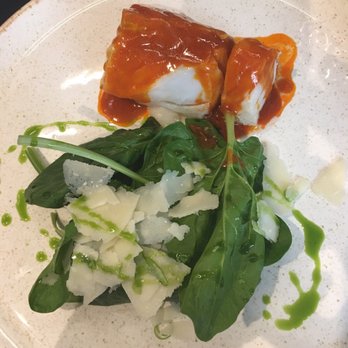 Binario Due Bistrot - Baccala with pepperoni cruschi sauce. Nice cod chunk but no flavor. Would not order this again - Bistros Near Me - Salerno, SA