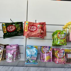 Candy Land - Exotic Snacks - Japanese Kit Kats and Skittles