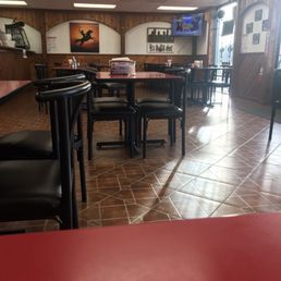 Clean dining room