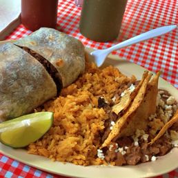 Asada Burrito Dinner Asada Burrito Dinner