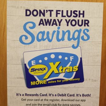 Spinx - don't flush away your savings sign - Convenience Stores Near Me - Moncks Corner, South Carolina