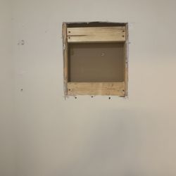 Finishing Touches By Lewis - Drywall repair in closet