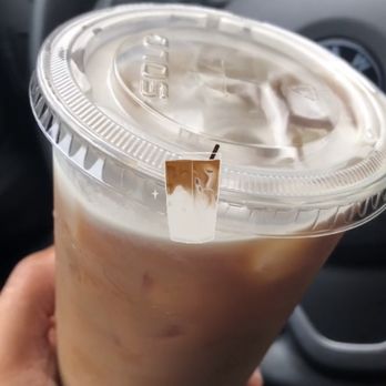 Cedar St. Cafe - Iced vanilla latte - Coffee & Tea Near Me - Bellaire, Texas
