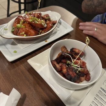 Liquid Library - Pork belly App & candied kielbasa - Pizza Near Me - Westminster, Maryland