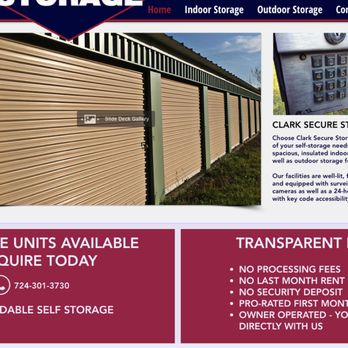 Clark Secure Storage - Self Storage Near Me - Clark, Pennsylvania