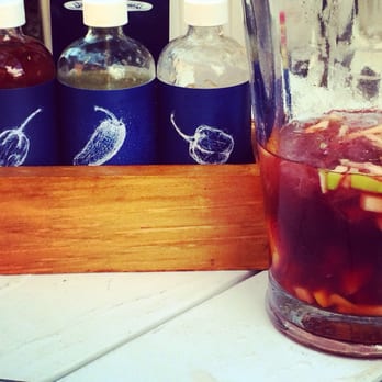 Bartaco - Cooling off with a pitcher of sangria on Bartaco's patio. - Mexican Near Me - Tampa, Florida Bartaco - Cooling off with a pitcher of sangria on Bartaco's patio. - Mexican Near Me - Tampa, Florida