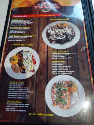 Menu photo 4 Las Enchiladas Farmington, MN