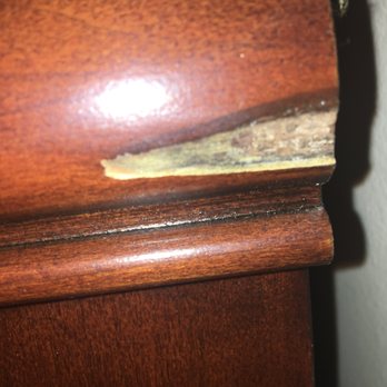 Competitive Relocation Services - Bedroom dresser damage pic 1 - Movers Near Me - Sewell, New Jersey
