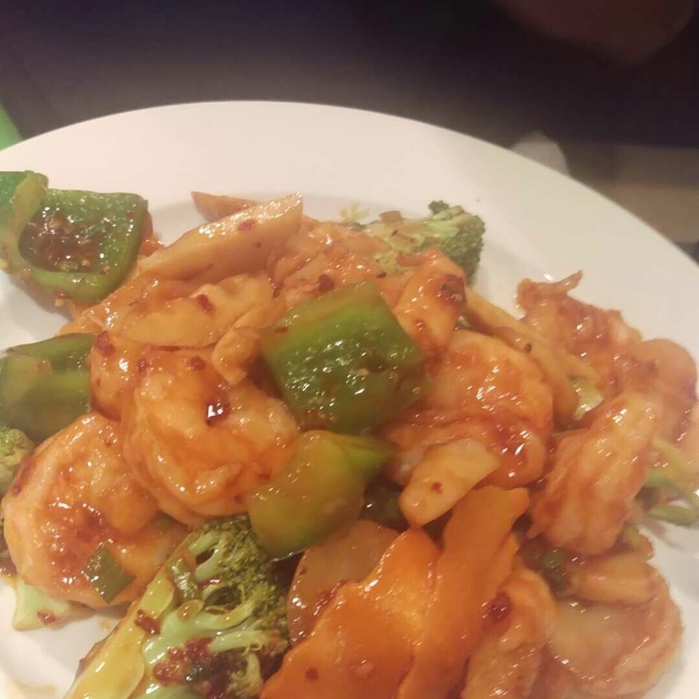 Hunan Spring - Shrimp with Garlic sauce. - Chinese Near Me - Evanston, Illinois Hunan Spring - Shrimp with Garlic sauce. - Chinese Near Me - Evanston, Illinois