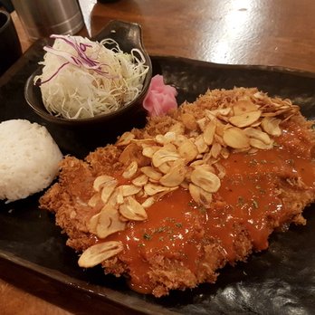 Katsuya - Spicy Garlic Cheese Katsu - Japanese Near Me - Toronto, Ontario