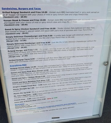 Menu photo 1
