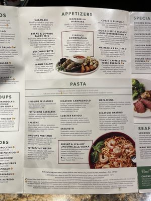 Menu photo 2 Carrabba's Italian Grill Nashville, TN Menu photo 2 Carrabba's Italian Grill Nashville, TN
