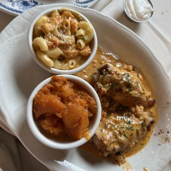 Grace's - Cajun Stuffed Chicken with changed sides - American Near Me - Houston, Texas Grace's - Cajun Stuffed Chicken with changed sides - American Near Me - Houston, Texas