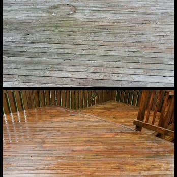 Master Stream Power Washing - Don't replace your greyed out dirty deck call Master Stream Power Washing!  www.masterstreampowerwashing.com - Home Cleaning Near Me