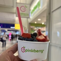 Pinkberry - Small original vanilla with berries