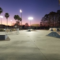 Ross Norton Skate Park - Beautiful sunset at Ross Norton skate park.