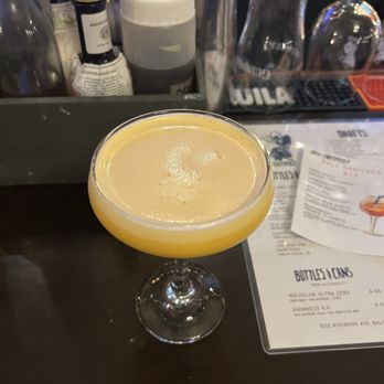 The Outpost American Tavern - Egg custard martini - Bars Near Me - Baltimore, Maryland