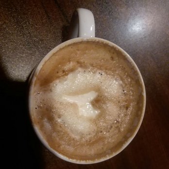Emerald City Coffee - Because the foamy part is shaped into a heart. :) - Coffee & Tea Near Me - Chicago, Illinois