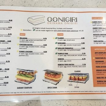 O.Onigiri - Menu... - Japanese Near Me - Las Vegas, Nevada O.Onigiri - Menu... - Japanese Near Me - Las Vegas, Nevada