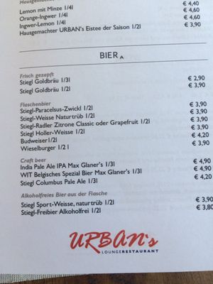 Menu photo 1 URBAN's Vienna, 9