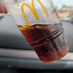 Coca Cola instead of iced tea.