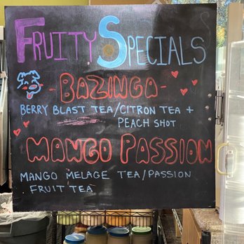 Boba Tea Bar - Menu - Coffee & Tea Near Me - Bakersfield, California
