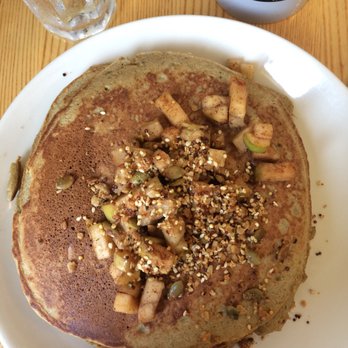 Sleepy Bee Cafe - Blue Ash - Apple bee cakes close up (sans whipped cream) - Breakfast & Brunch Near Me - Blue Ash, Ohio