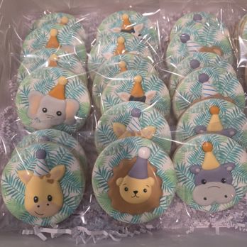 DJ Cookie Co - Beautiful safari cookies - Desserts Near Me DJ Cookie Co - Beautiful safari cookies - Desserts Near Me