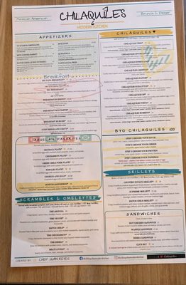 Menu photo 2 Chilaquiles Modern Kitchen Mesa, AZ
