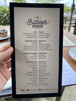Menu photo 4 Assador Rio's Rio de Janeiro, RJ