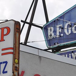 Kelly Smertz Tires - The classic tires signs that adorn Kelly Smertz Tires