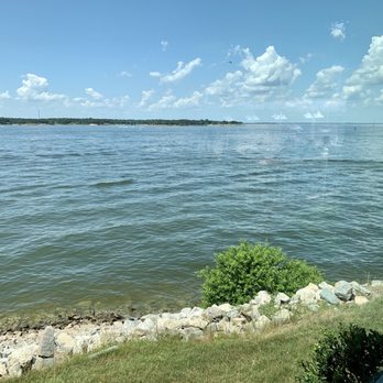 The Point Restaurant - View from inside - American Near Me - Denison, Texas