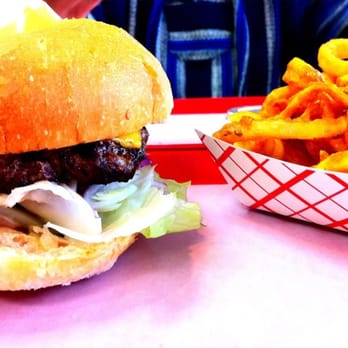 Burger Junction - Cheeseburger and Curly Fries - Burgers Near Me - Sacramento, California