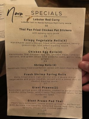 Menu photo 4 Nara Thai Kitchen Irvine, CA Menu photo 4 Nara Thai Kitchen Irvine, CA