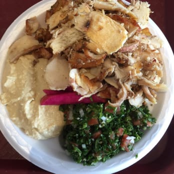 Boustan - Chicken shawarma with taboule - Middle Eastern Near Me - Laval, Quebec