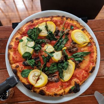 Chill Bar & Grill - Custom-ordered veggie pizza with no cheese - Pizza Near Me - Las Vegas, Nevada