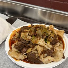 [N2] Spicy & Tingly Beef Muscle Hand-Ripped Noodles