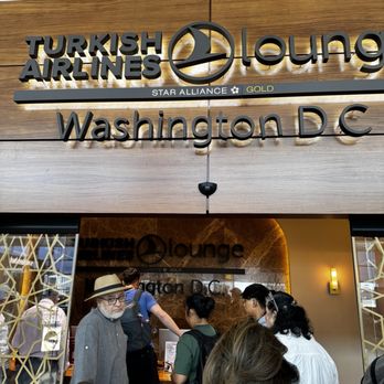 Turkish Airlines Lounge - View from outside - Airport Lounges Near Me - Dulles, Virginia