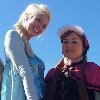 Diamond Princess Parties - Elsa and Anna from Diamond Princess Parties look and act like the real deal! Their costumes from head to toe are incredible! - Party Characters Near Me Diamond Princess Parties - Elsa and Anna from Diamond Princess Parties look and act like the real deal! Their costumes from head to toe are incredible! - Party Characters Near Me