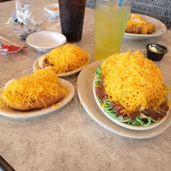 Skyline Chili - Yes, that spaghetti is Green - Fast Food Near Me - Huber Heights, Ohio