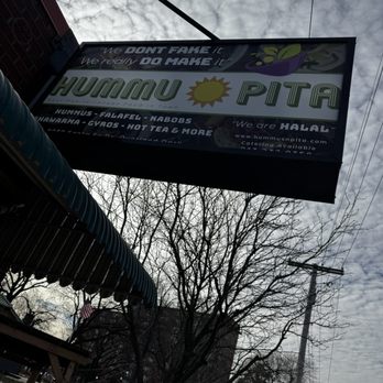 Hummus and Pita - Sign outside - Mediterranean Near Me - Overland Park, Kansas Hummus and Pita - Sign outside - Mediterranean Near Me - Overland Park, Kansas
