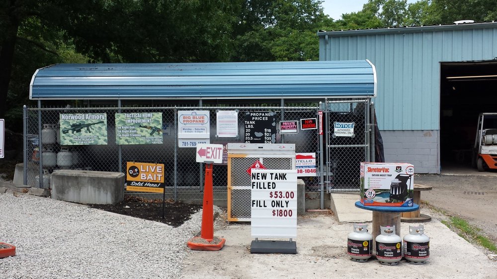 BIG BLUE PROPANE Updated October 2024 1095 Pleasant St, Norwood