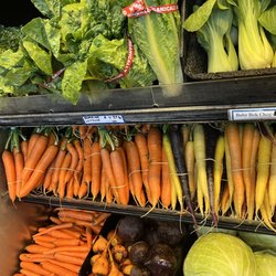 New Moon Natural Foods - Root vegetables and leafy