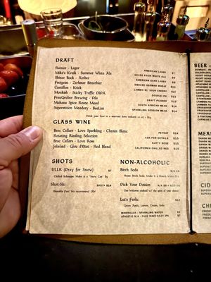 Menu photo 2 Viking Mike's Alpine Yurt Bar Las Vegas, NV