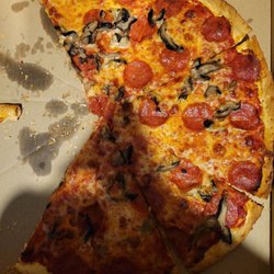 Pizza Parlor - Pepperoni and mushrooms